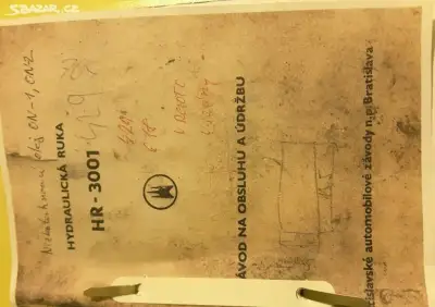 HR 3001 - Návod na obsluhu a údržbu
