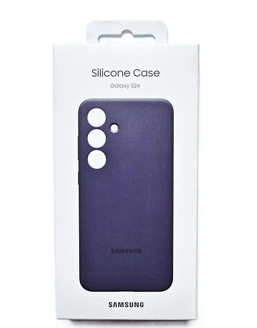 Samsung Galaxy S24 orig. kryty silikon + vegan