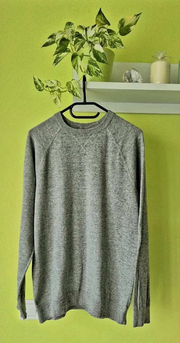 H&M šedý pánský svetr