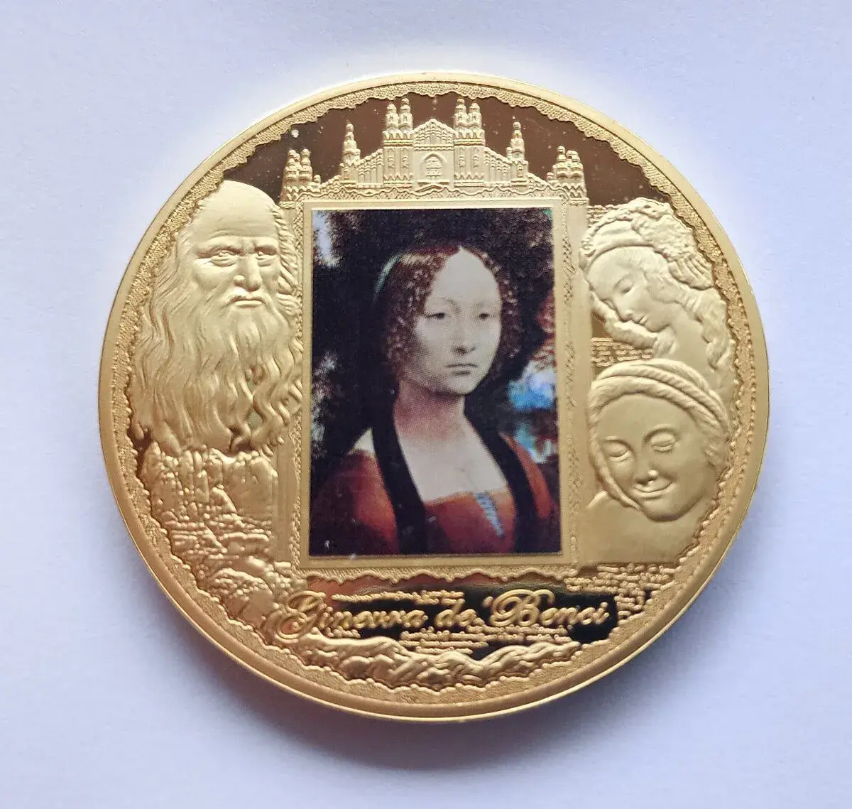 Pamětní medaile Leonardo da Vinci – Eleonora de Benci