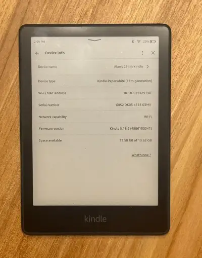 Čtečka Amazon Kindle Paperwhite 11. gen 16GB