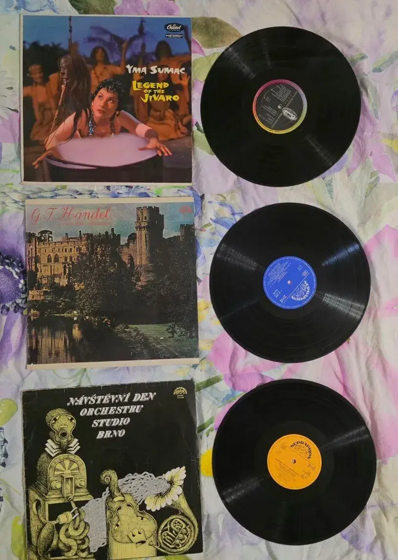 YMA SUMAC, HÄNDEL, ORCHESTR STUDIO BRNO 3 X LP