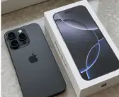 iPhone 16 Pro 128 GB v barvě Black Titanium