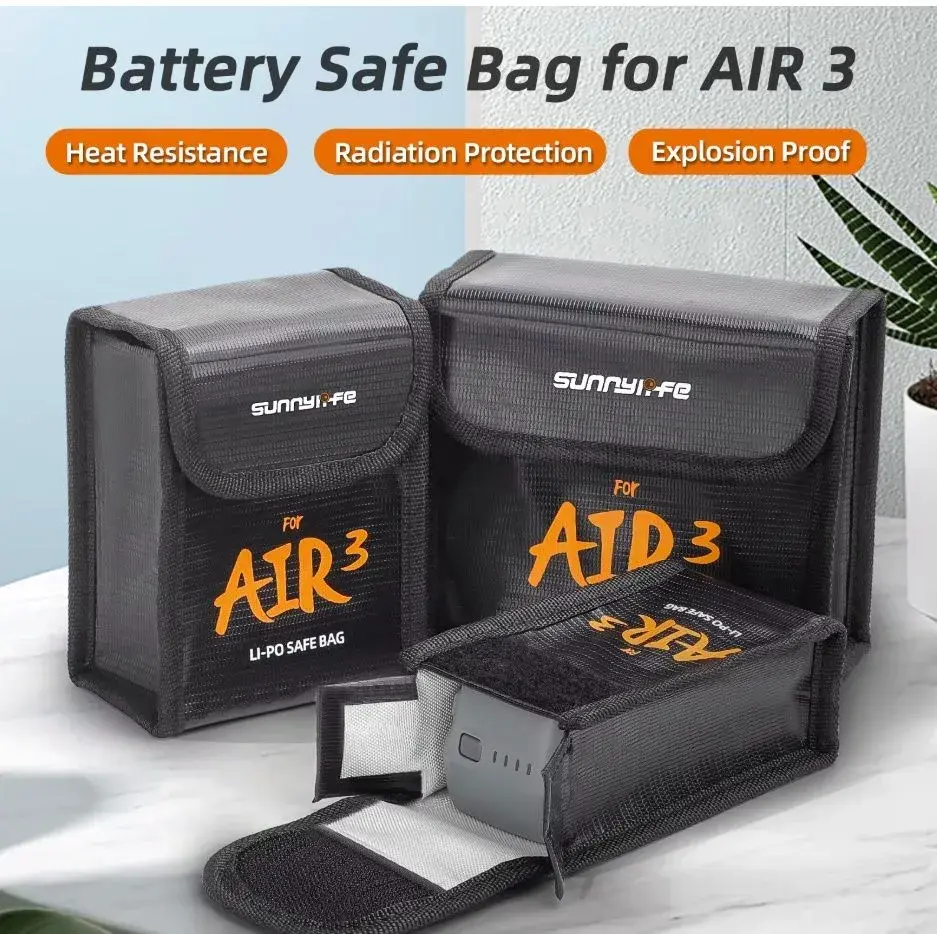 Ochranné pouzdro na 3x baterie pro DJI AIR 3/3s, nové