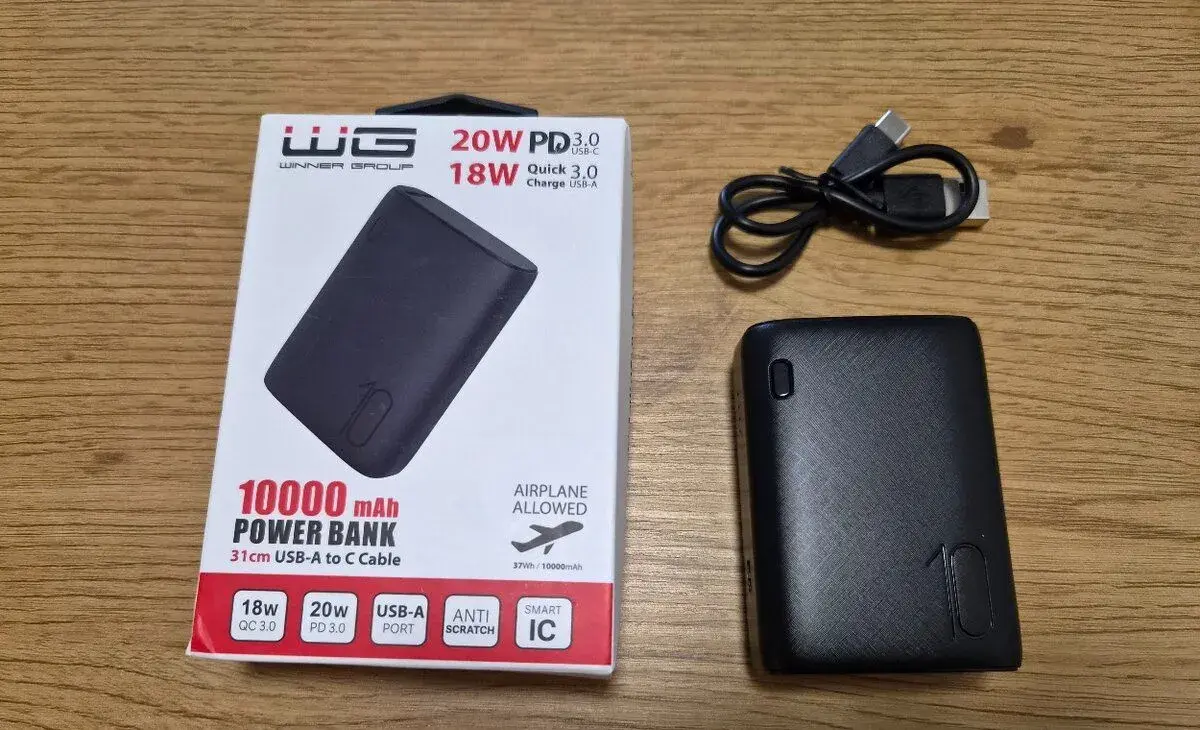 Zánovní Powerbanka WG 10000 mAh