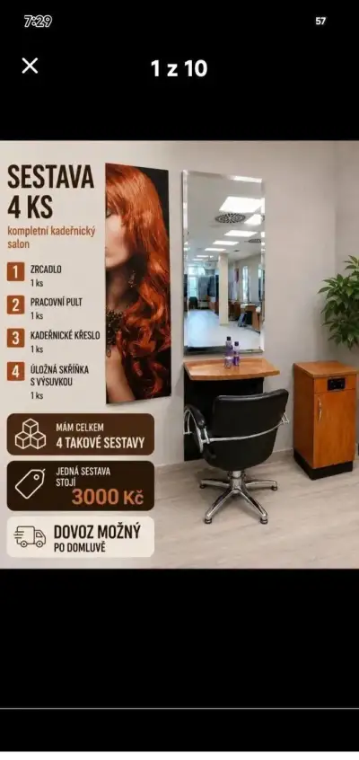 kadeřnické vybavení
