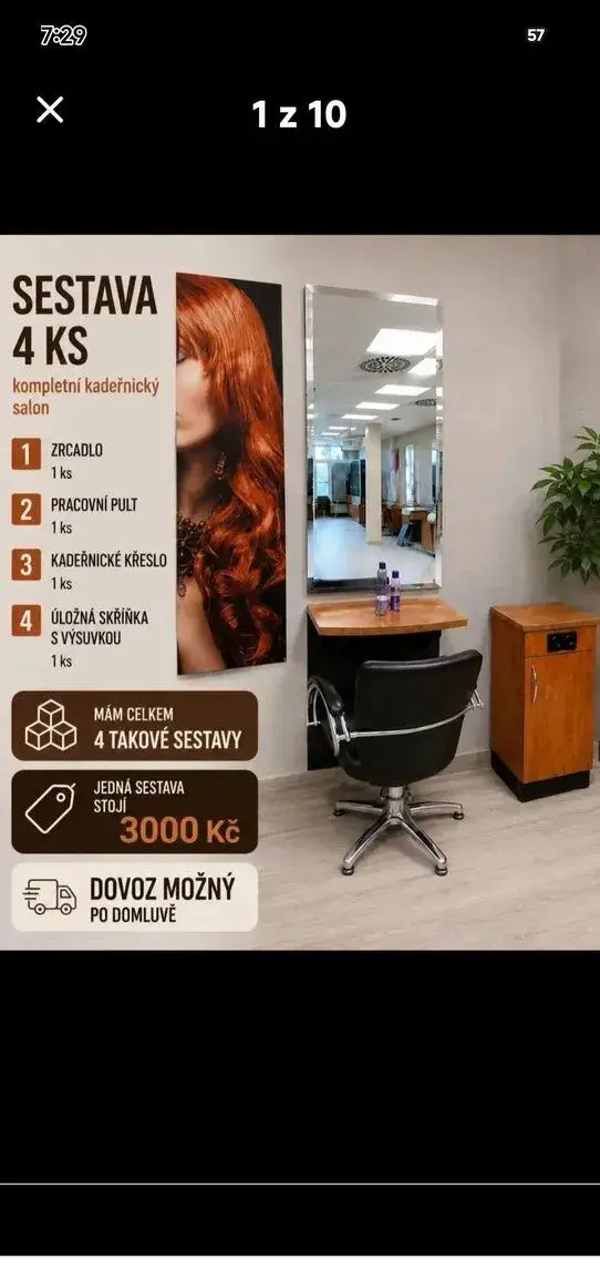 kadeřnické vybavení