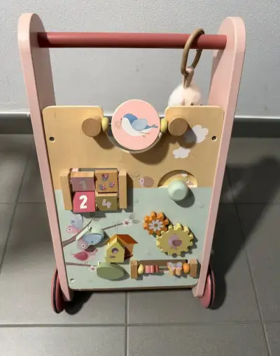 Dřevěné multifunkční chodítko Little Dutch