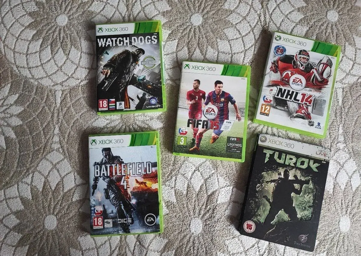 Hry Xbox 360 CZ lokalizace