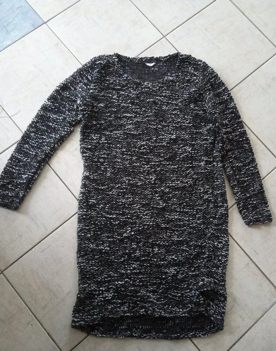 Úpletové mikinošaty, tunika, riflové / lněné - XS, S, M