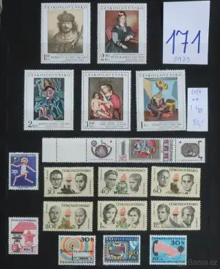 Známky Československo II – G