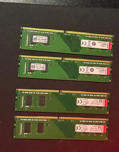 Kingston DDR4 RAM 4 GB 2666 MHz paměti do PC Nejsou eec