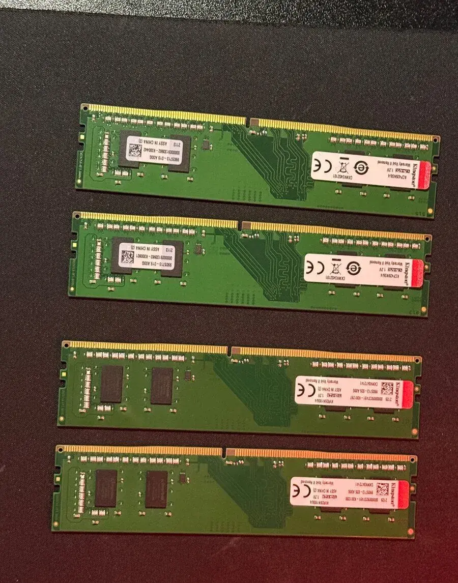 Kingston DDR4 RAM 4 GB 2666 MHz paměti do PC Nejsou eec