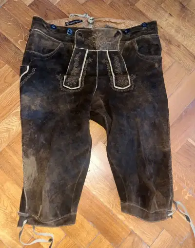 Kožené kraťasy Leder Mofer