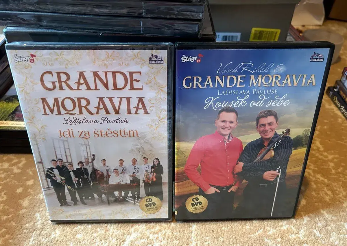 CD, DVD Grande Moravia Šlágr tv