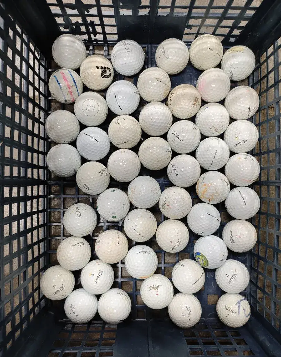 Golfové míčky Titleis pro V1 stav 6/10