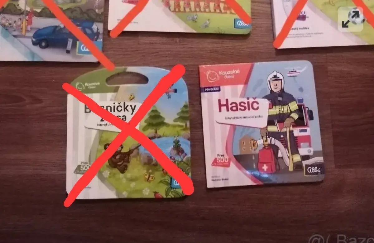 Nové interaktivní knížky albi