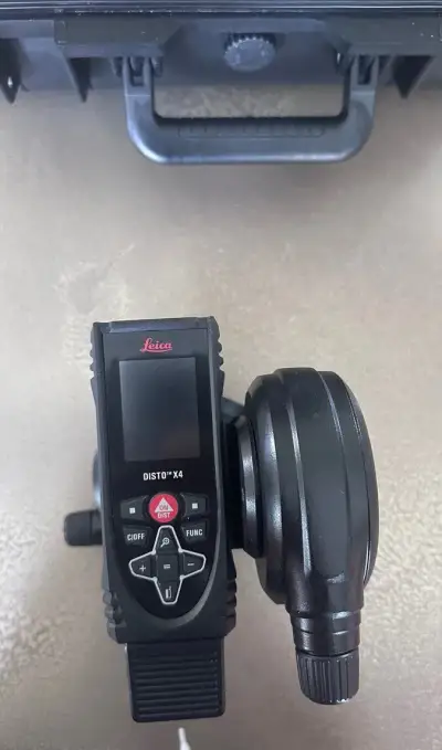 Leica DISTO X4 + DST 360 + stativ TRI 120 + kufr