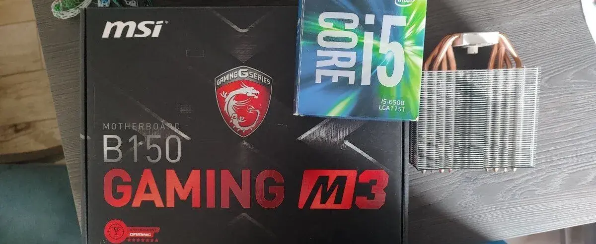 MSI B150 GAMING M3 + i5-6500 + věžový chladič