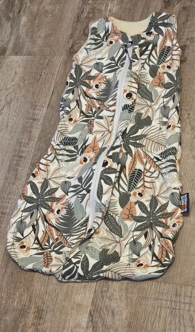 Celoroční merino spací pytel Kaarsgaren – Zelená Koala (60 c