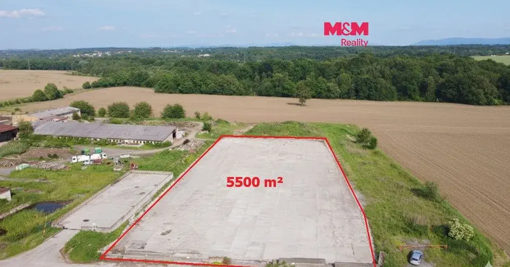 Pronájem komerčního pozemku, 5517 m², Vratimov