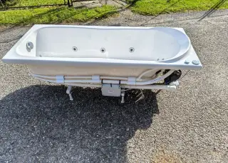 Komplet Akrylátová masažni vana 170x70 Vagnerplast