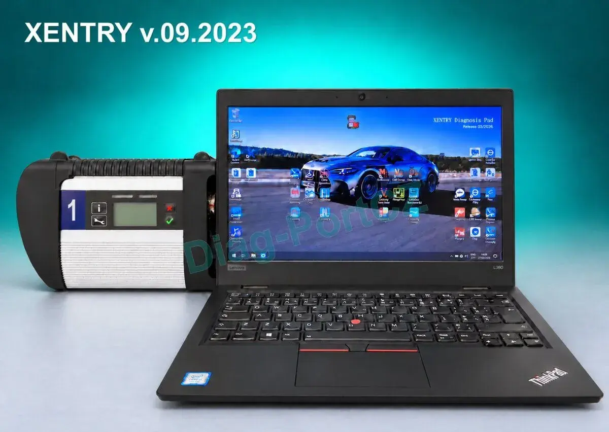 Mercedes XENTRY/DAS 09.2023 + C4 + PC | Osobní Předání