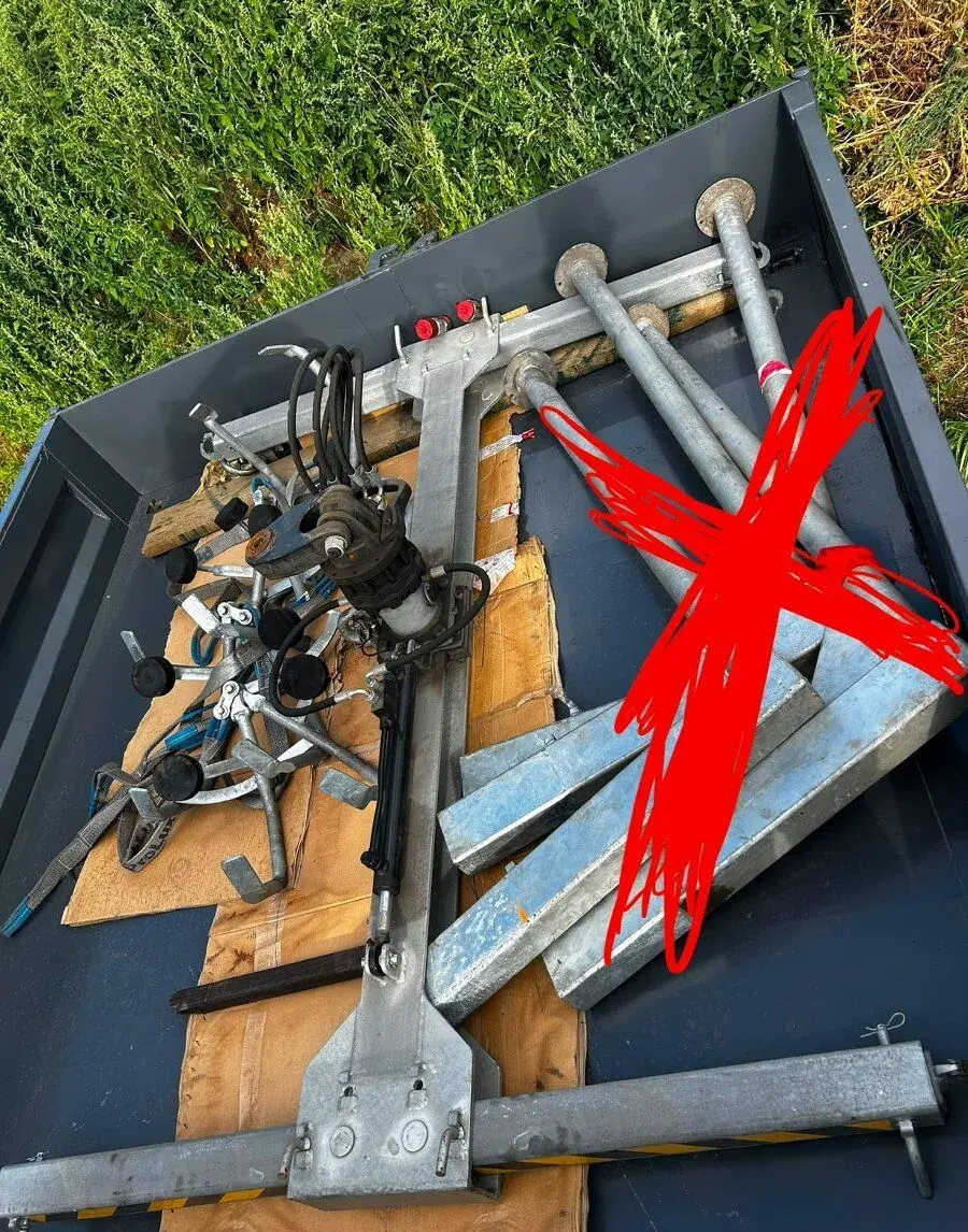 Hydraulický kříž- na zvedání aut ProLux