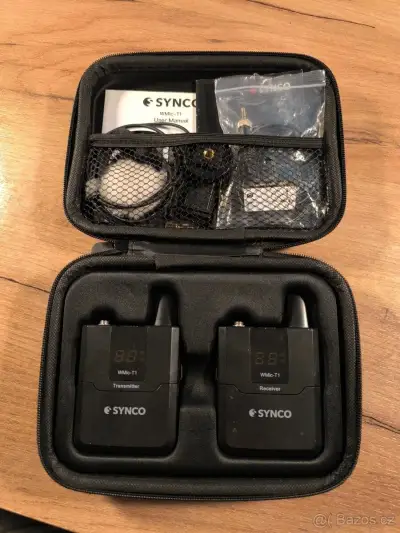 Bezdrátový UHF mikrofonní systém SYNCO