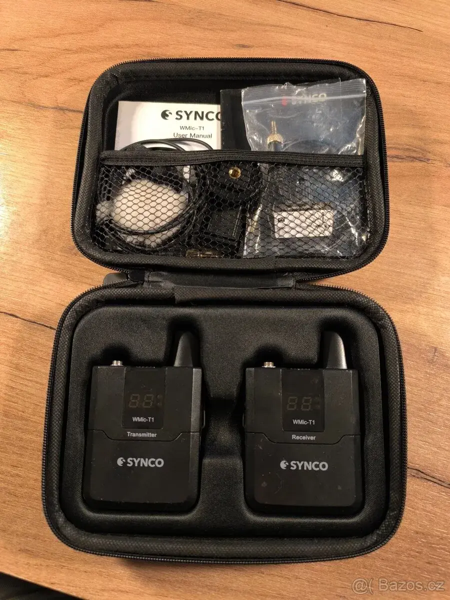 Bezdrátový UHF mikrofonní systém SYNCO