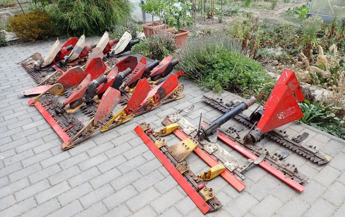 tera vari - lištové prstové a bezprstové sečení