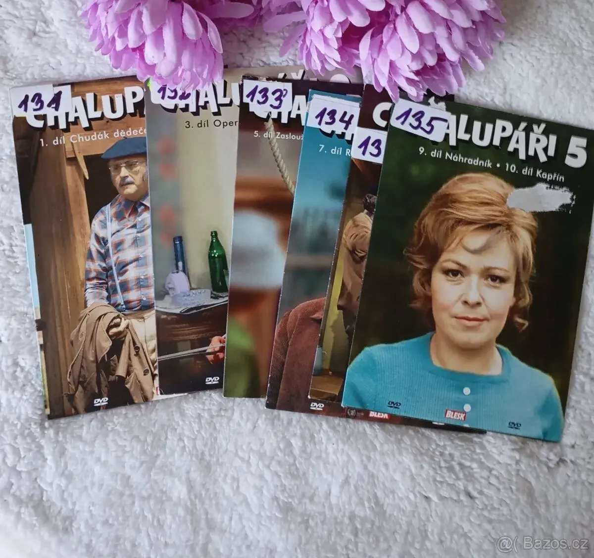 Kompletní seriál Chalupáři 6x retro DVD