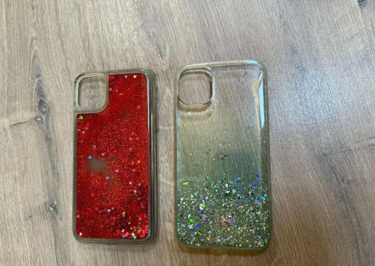 SET 2x třpytivý kryt na iPhone 11
