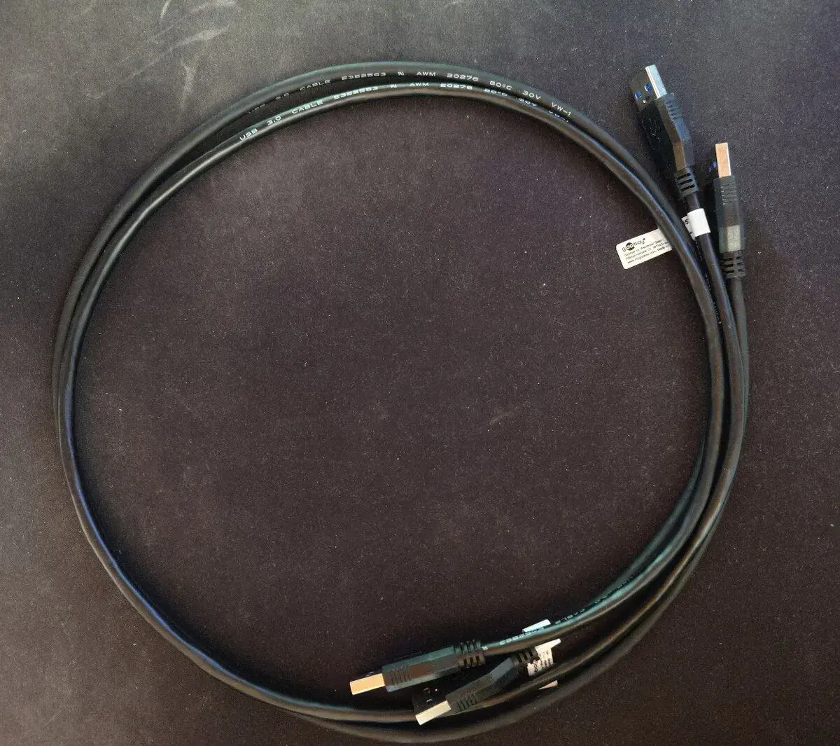 USB 3.0 kabel A-A 1m