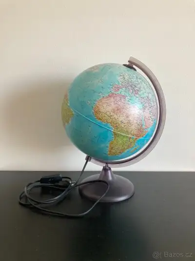Podsvícený stolní glóbus Tecnodidattica (25 cm)