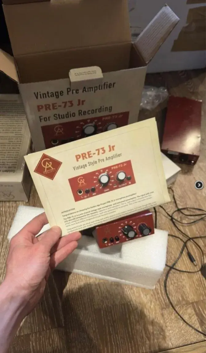 Golden Age Audio Project Pre-73 Jr MKII (upgrade)