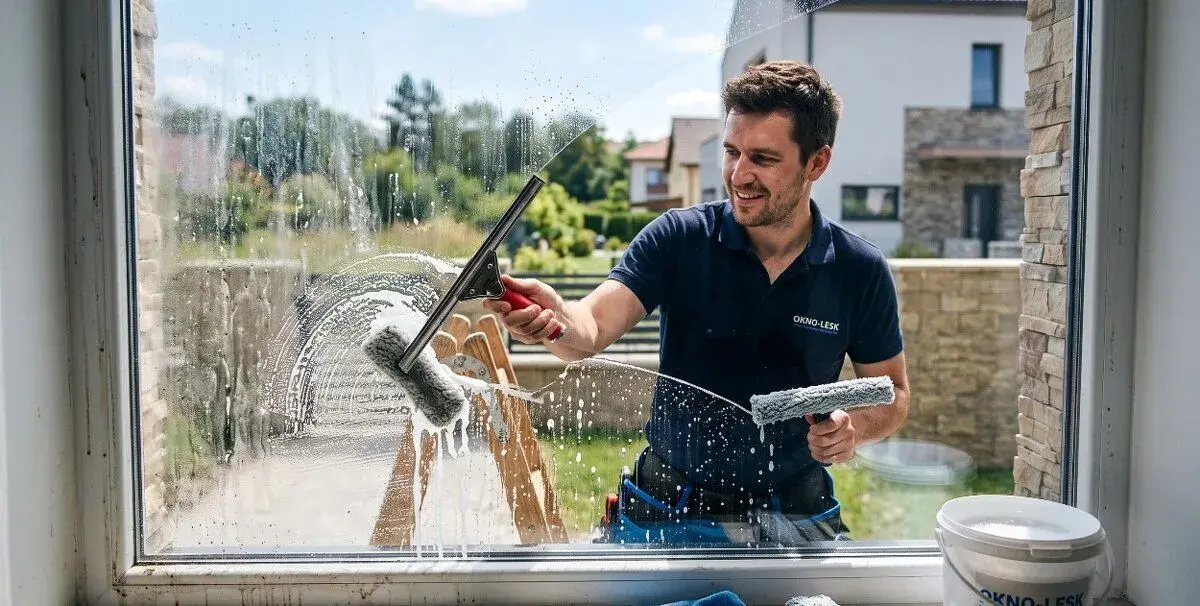 ✨Pečlivé mytí oken Šumperk a okolí🧽 – 150 Kč/okno vč. rámů