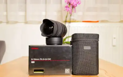 SIGMA 8-16 mm f/4,5-5,6 DC HSM pro Canon EF