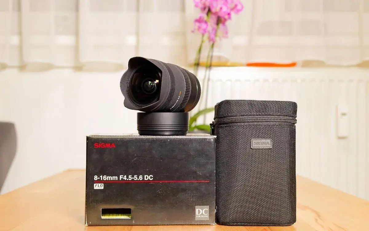 SIGMA 8-16 mm f/4,5-5,6 DC HSM pro Canon EF