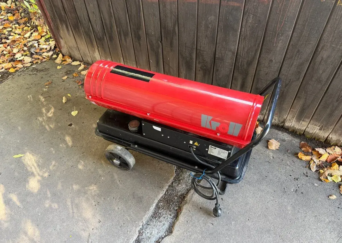 Německé naftové topidlo Kroll 30kw