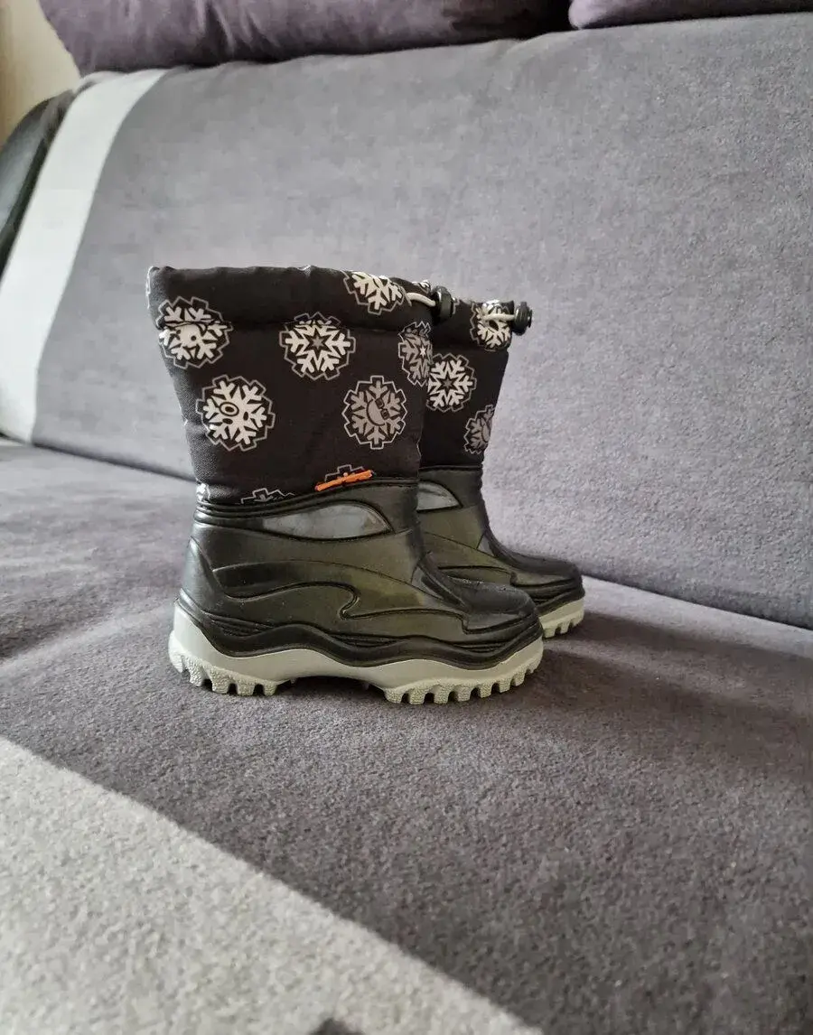 Zimni boty vel. 24-25 teple jako nove