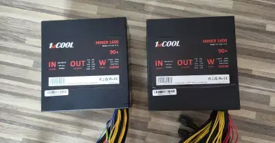 1600W ATX Computer PC PSU 1stCool Miner