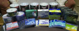 média CD-R/RW, DVD+R/RW