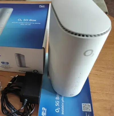 O2 5G BOX MODEM ROUTER ZTE MC801 na všechny sim karty