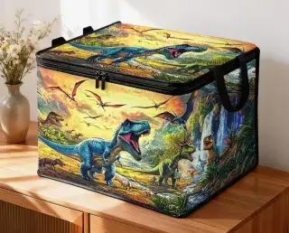 Krabice box na hračky Dinosaurus