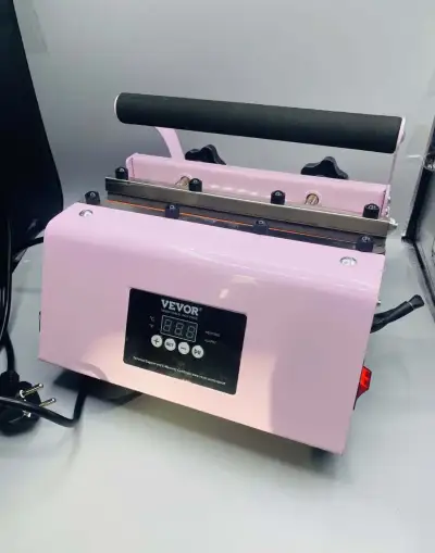 Tepelný sublimační lis na hrnky 500W - fialový
