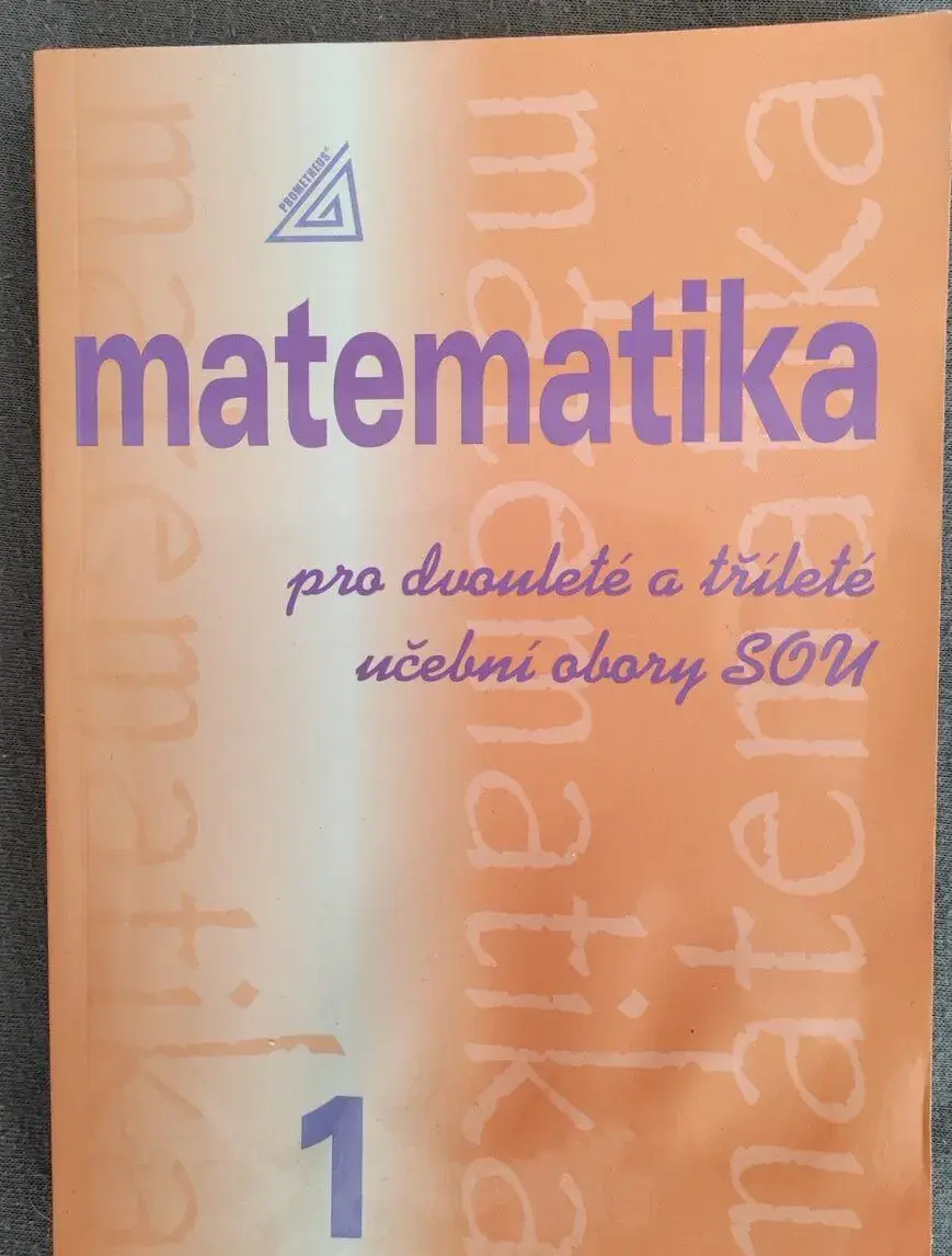 Učebnice matematiky pro SOU