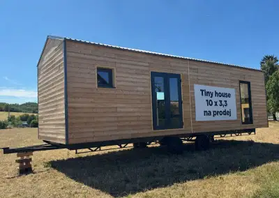 Tiny house 10 x 3,3 skladem