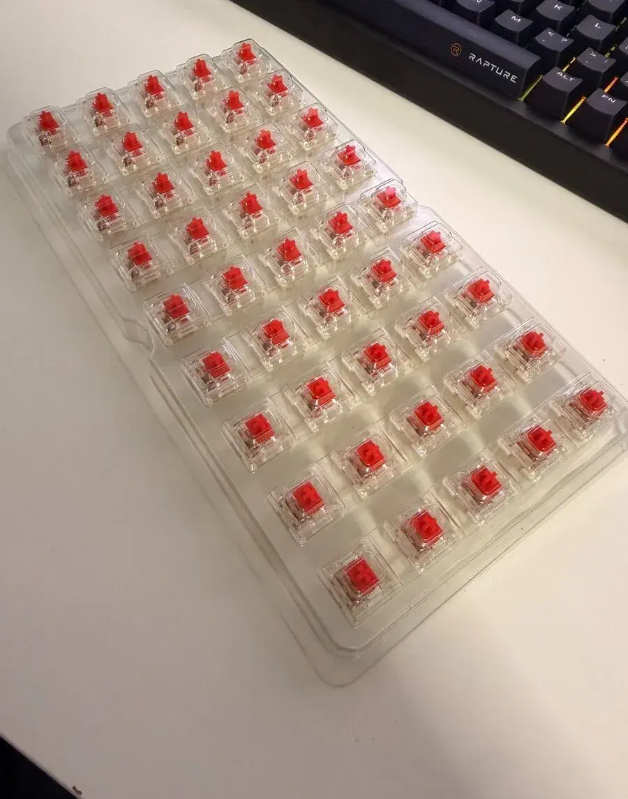 Gateron G Pro 3.0 Red switche – 45 ks