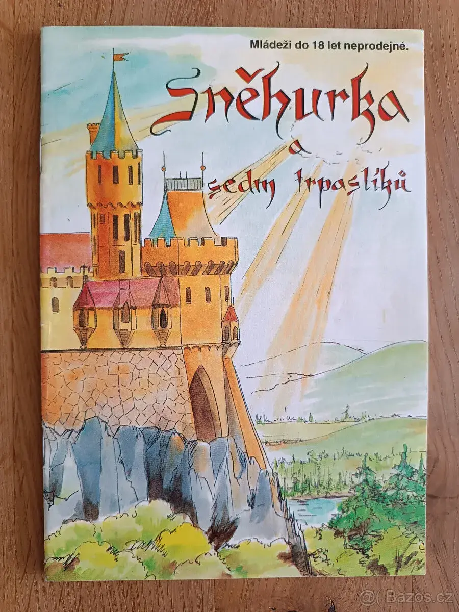 komiks erotika Sněhurka a sedm trpaslíků 1990